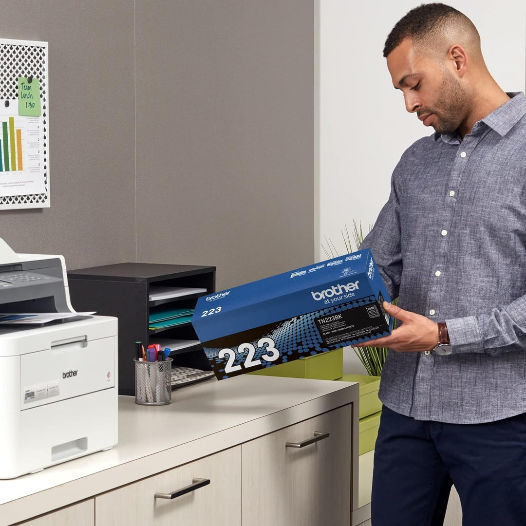 Brother Genuine TN223BK, Standard Yield Toner Cartridge,