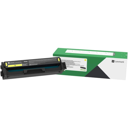 Lexmark, LEXC3210Y0, C3210Y0 Yellow Return Program Print Cartridge, 1 Each, smaill