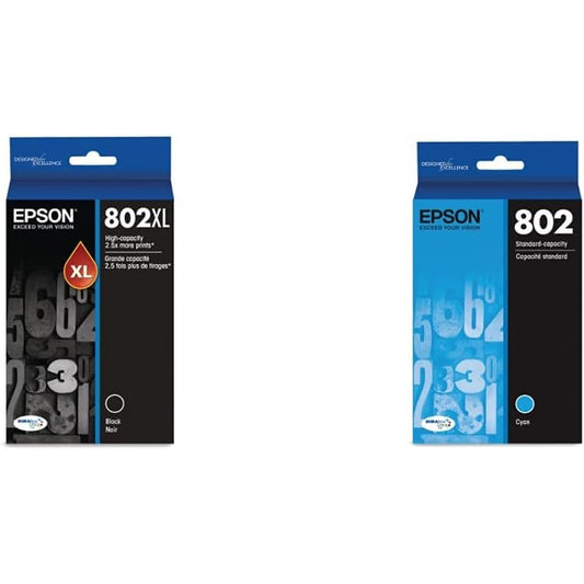 Epson T802XL x T802 -  Set