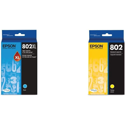 Epson T802 x T802XL Set