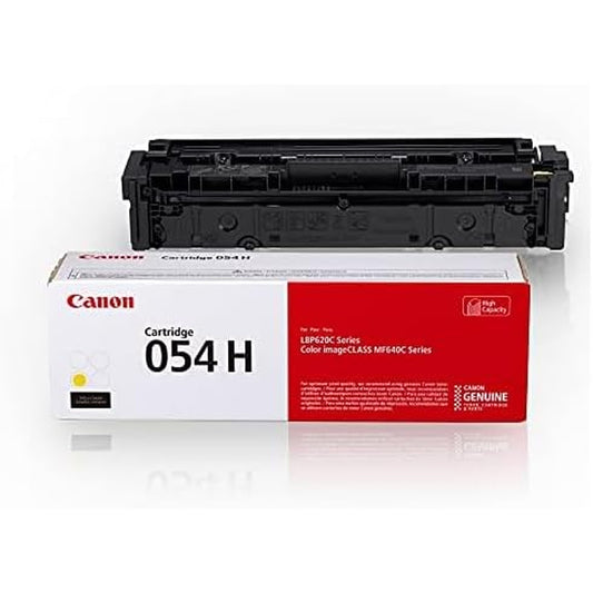 Canon Genuine Toner, Cartridge 054 Yellow, High Capacity (3025C001) 1 Pack Color