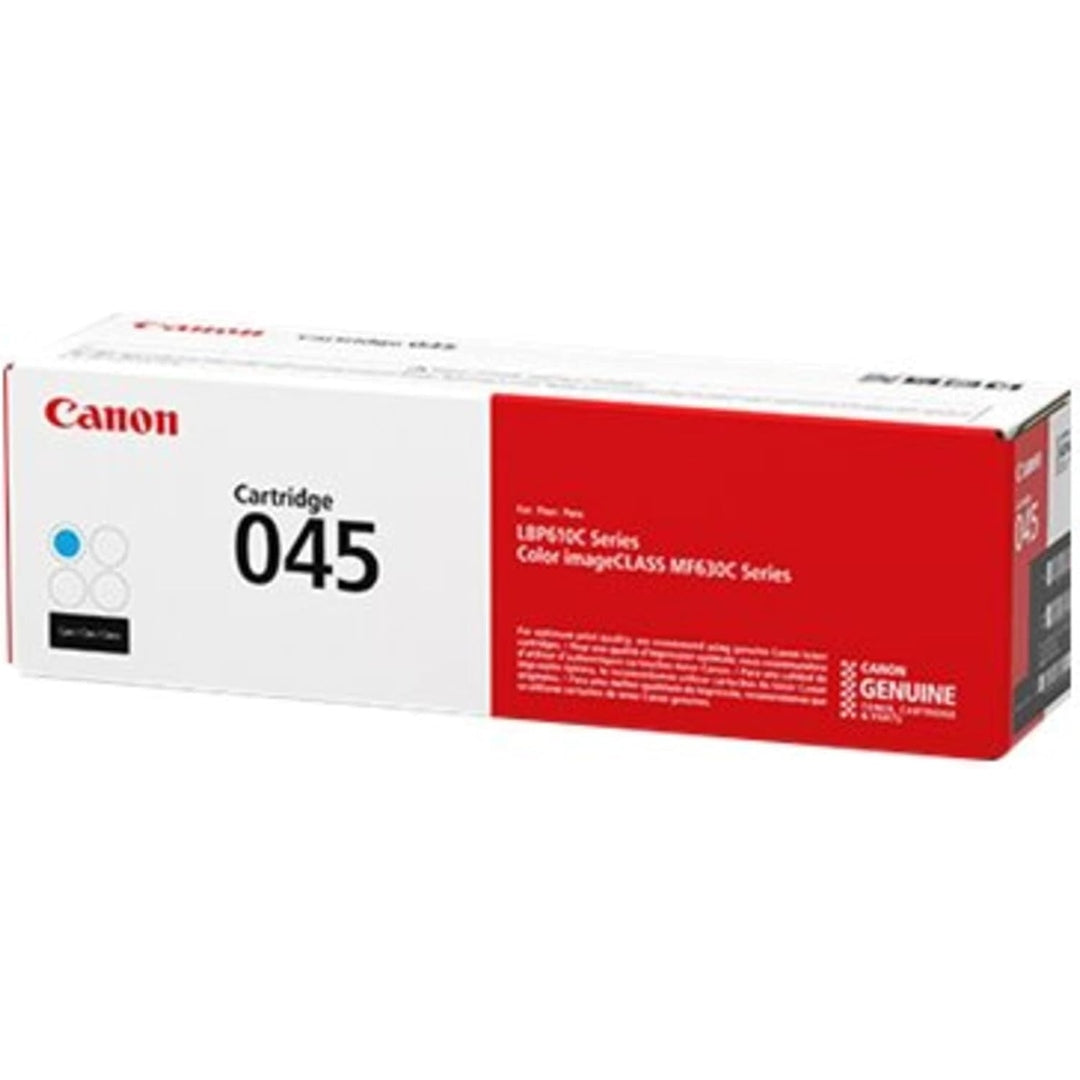 Canon Genuine Toner, Cartridge 045 Cyan (1241C001), 1 Pack, for Canon Color