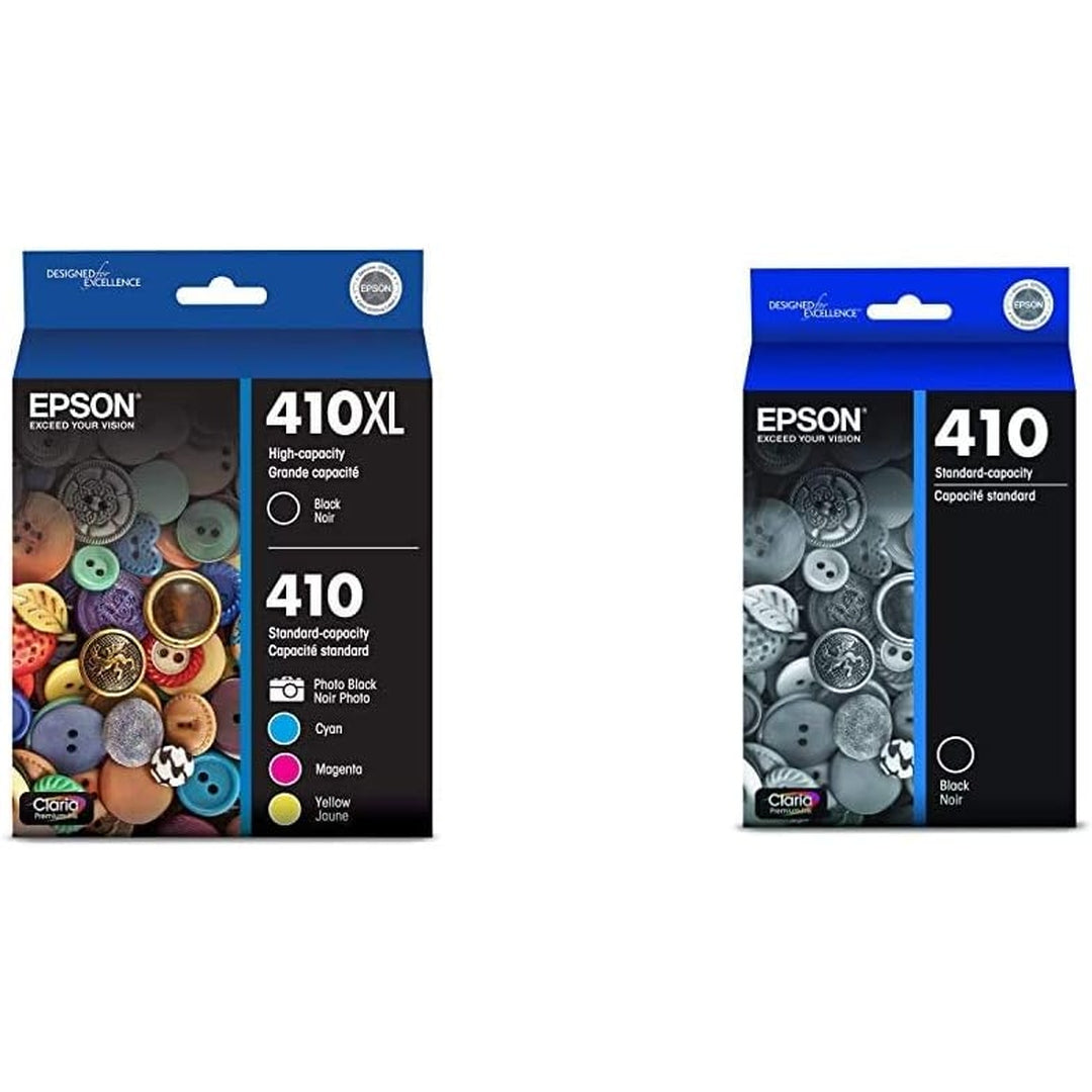 Epson 410 Claria Premium Ink Cartridge Combo Pack (T410XL-BCS + T410020-S)