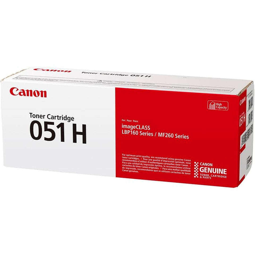 Canon Genuine Toner Cartridge 051 Black, High Capacity (2169C001), 1-Pack