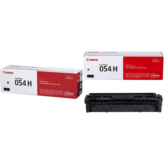 Canon Genuine Toner and Cyan Set