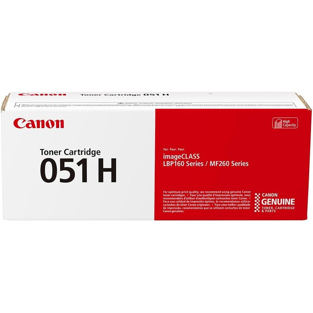 Canon Genuine Toner Cartridge 051 Black, High Capacity (2169C001), 1-Pack