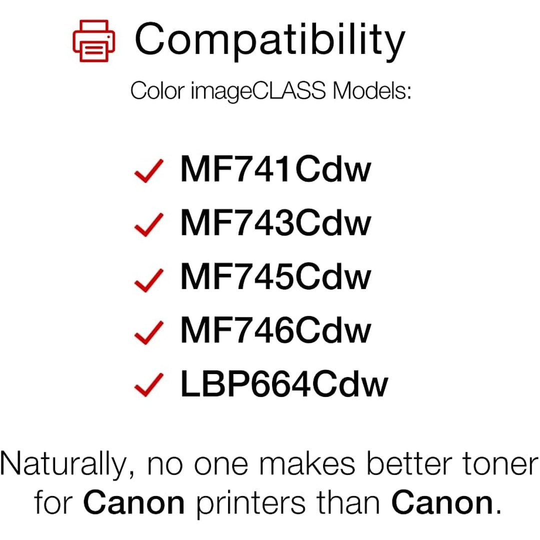 Canon Genuine Toner - Set of 3