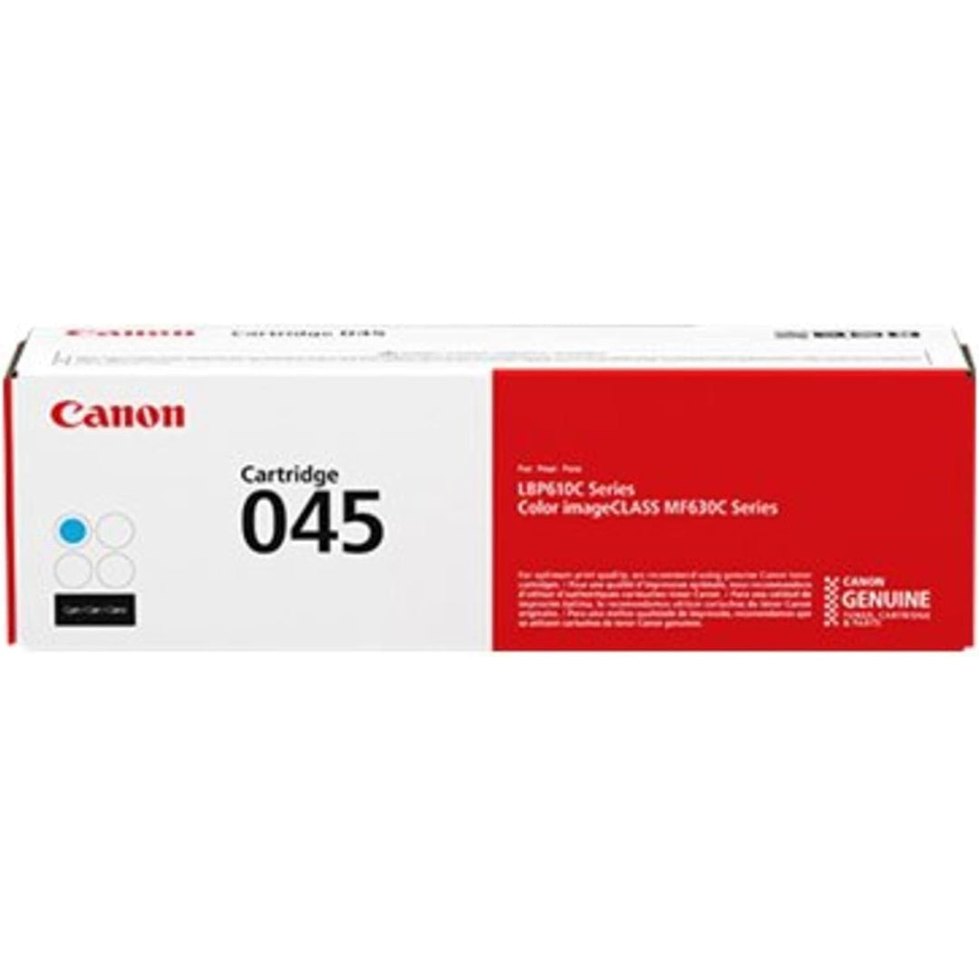 Canon Genuine Toner, Cartridge 045 Cyan (1241C001), 1 Pack, for Canon Color