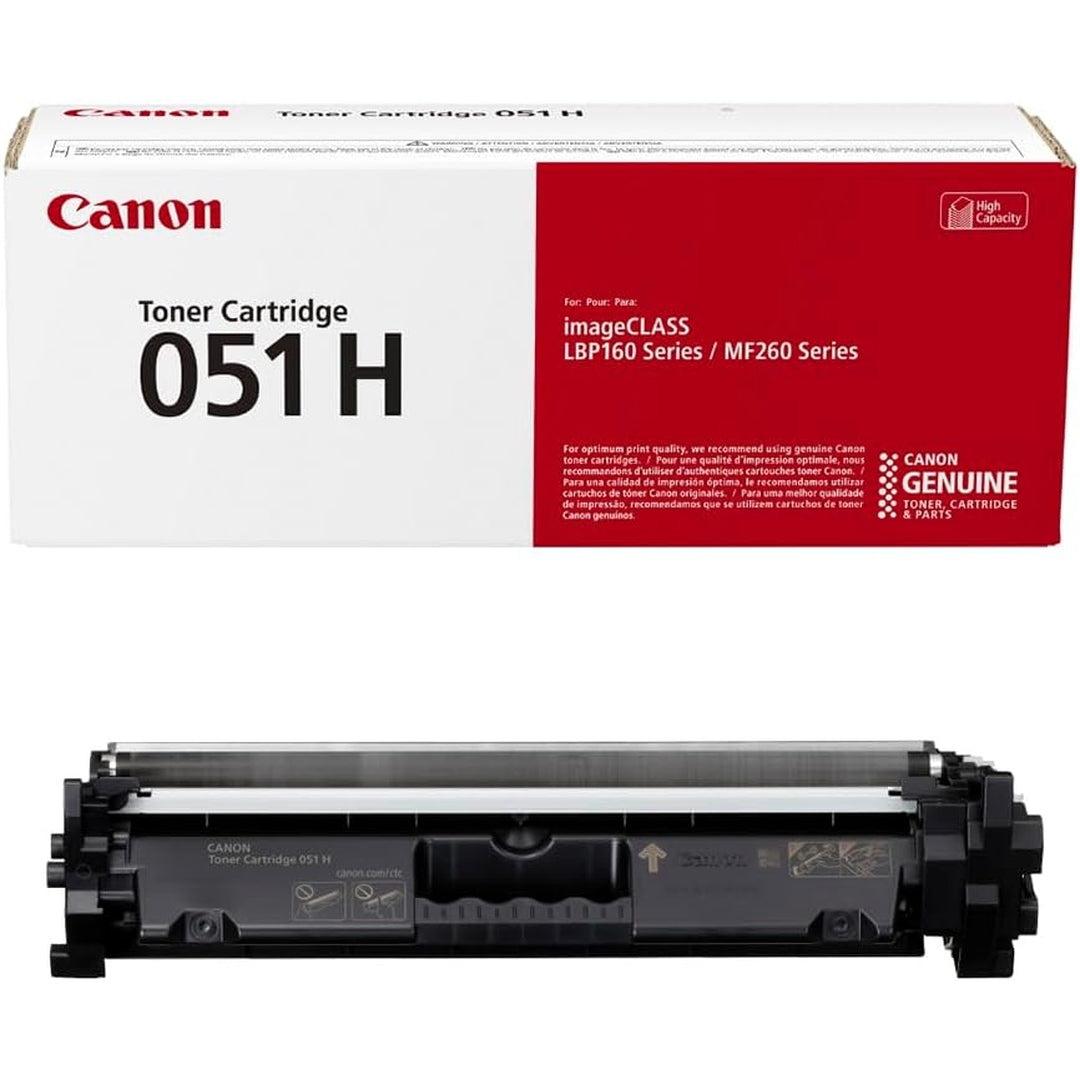 Canon Genuine Toner Cartridge 051 Black, High Capacity (2169C001), 1-Pack