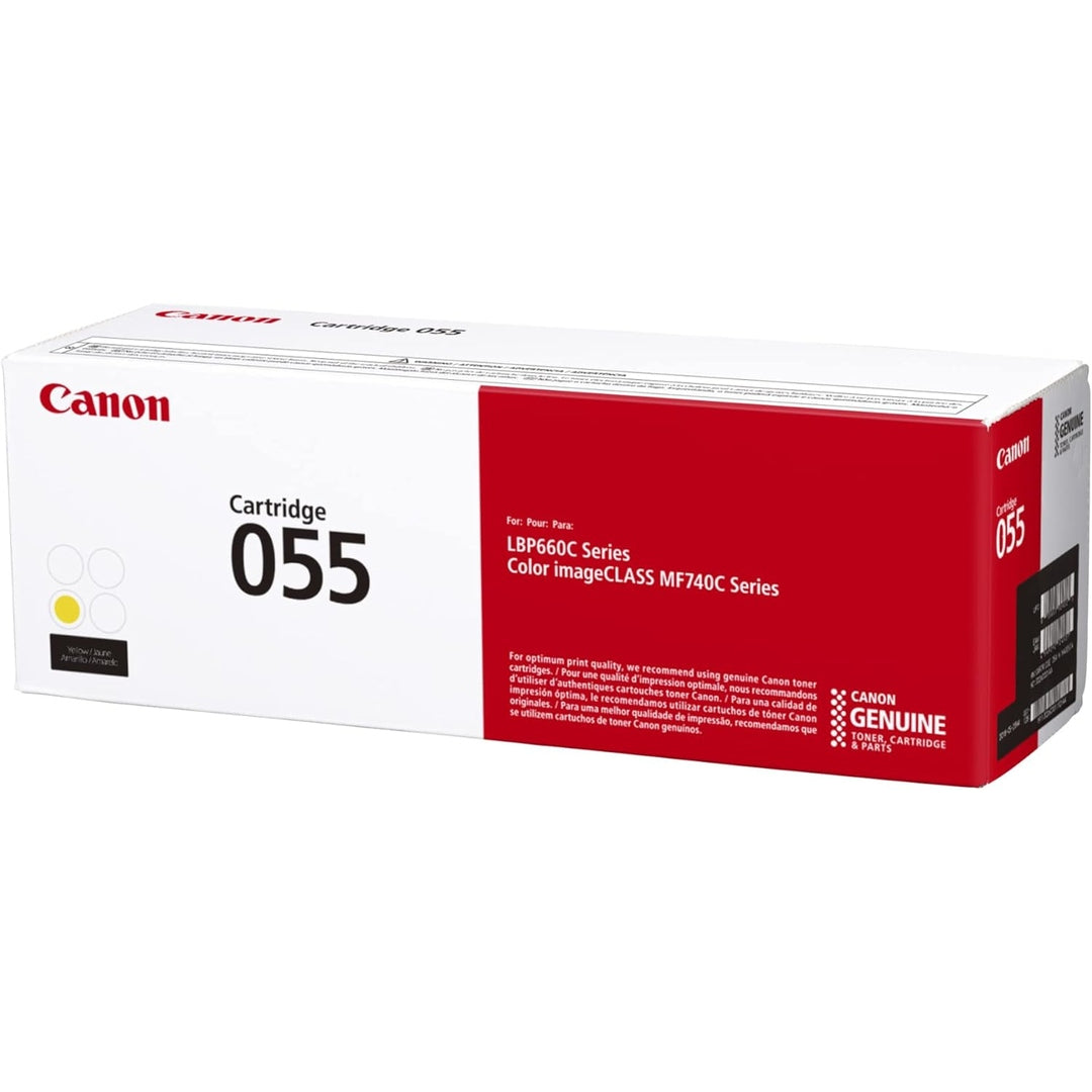 Canon Genuine Toner, Cartridge 055 Yellow (3013C001) 1 Pack Color