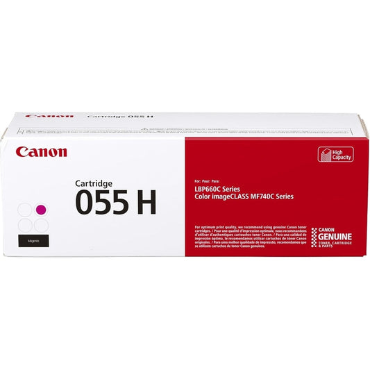 Canon Genuine Toner, Cartridge 055 Magenta, High Capacity (3018C001) 1 Pack Color