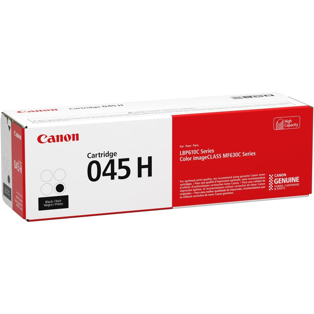 Canon Genuine Toner, Cartridge 045 Black, High Capacity (1246C001), 1 Pack Color