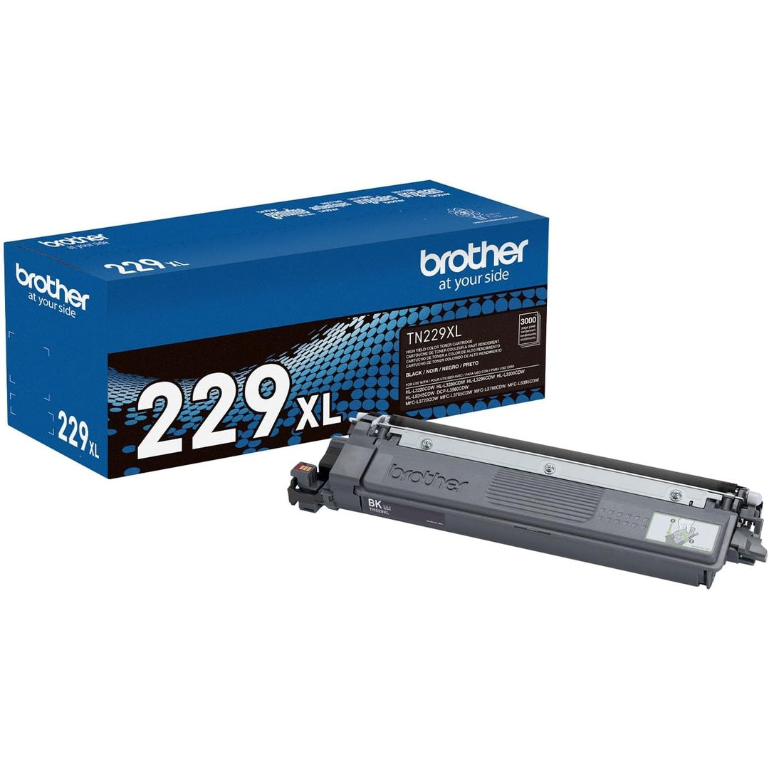 Brother Genuine TN229XLBK Black High Yield Printer Toner Cartridge