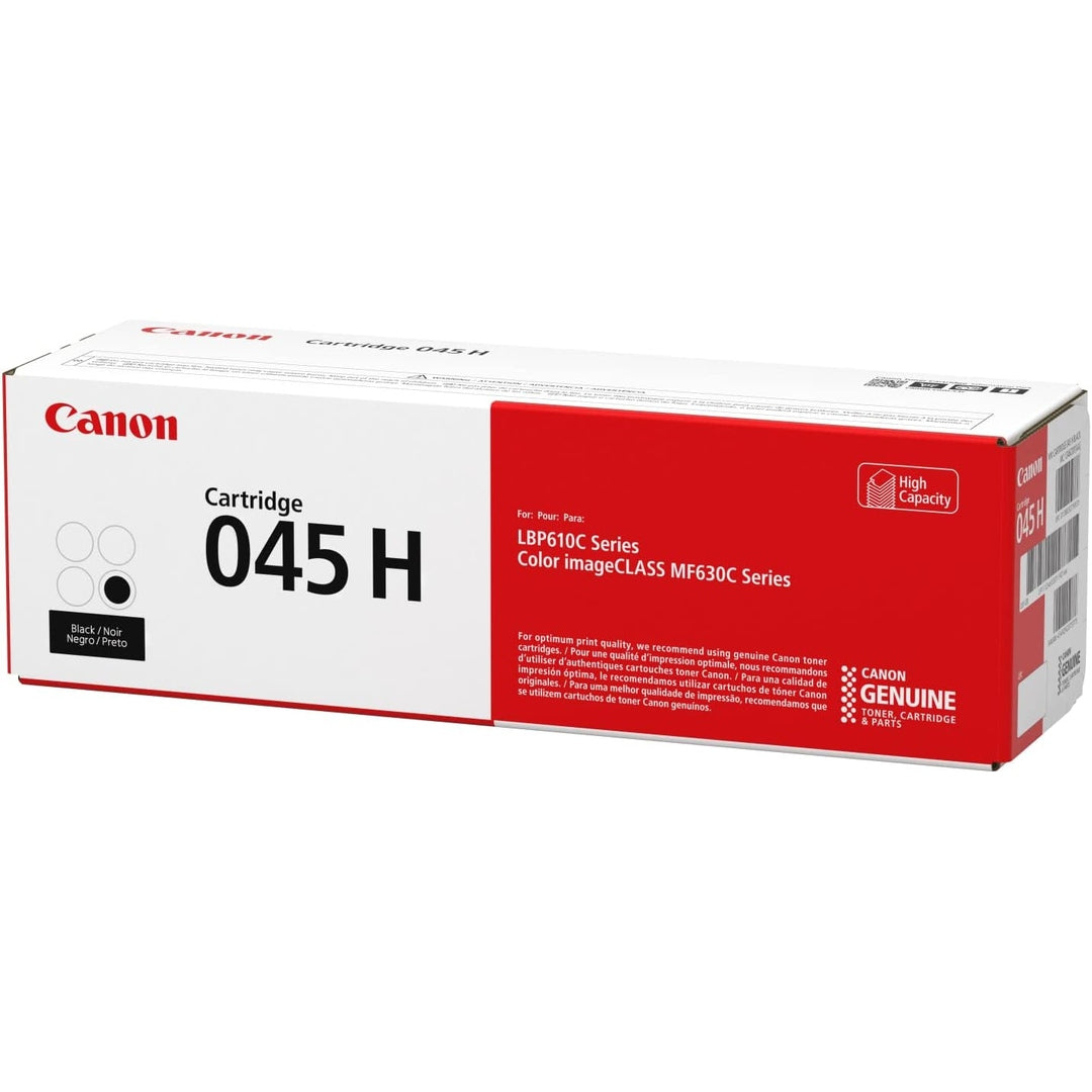 Canon Genuine Toner, Cartridge 045 Black, High Capacity (1246C001), 1 Pack Color