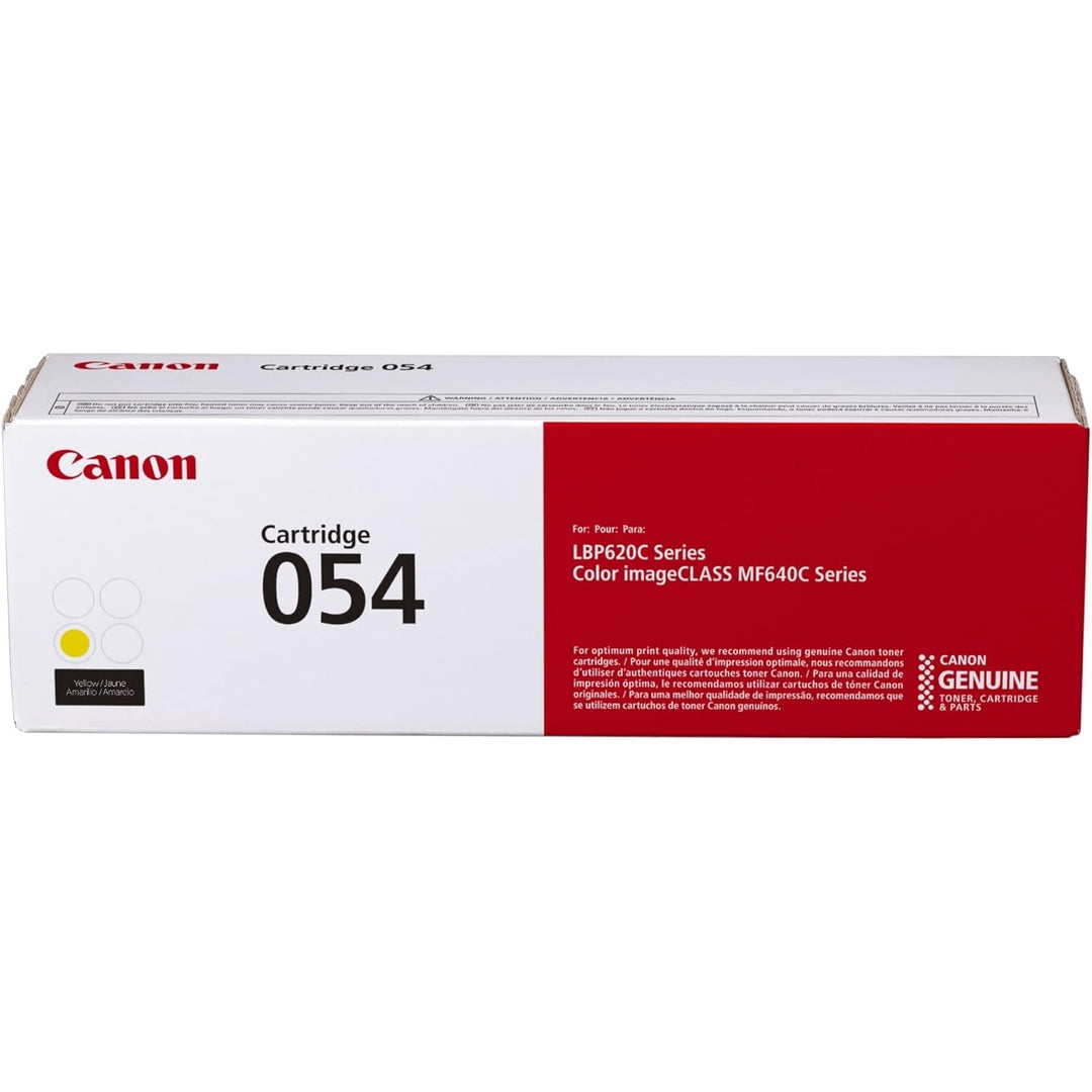 Canon Genuine Toner, Cartridge 054 Yellow (3021C001) 1 Pack Color