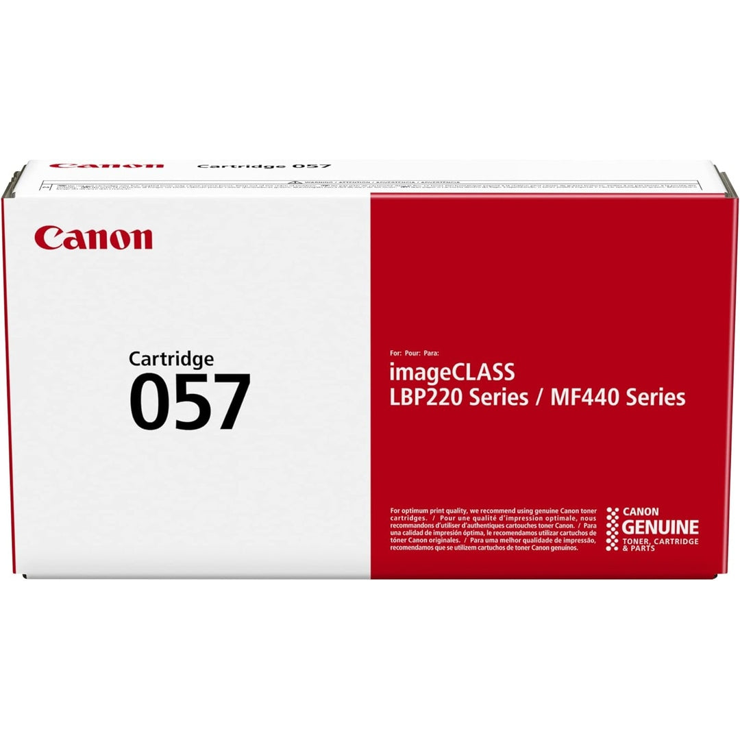 Canon Genuine Toner Cartridge 057 Black (3009C001), 1-Pack