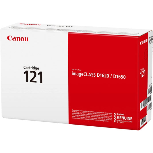 Canon Genuine Toner Cartridge 121 Black (3252C001), 1-Pack, for Canon