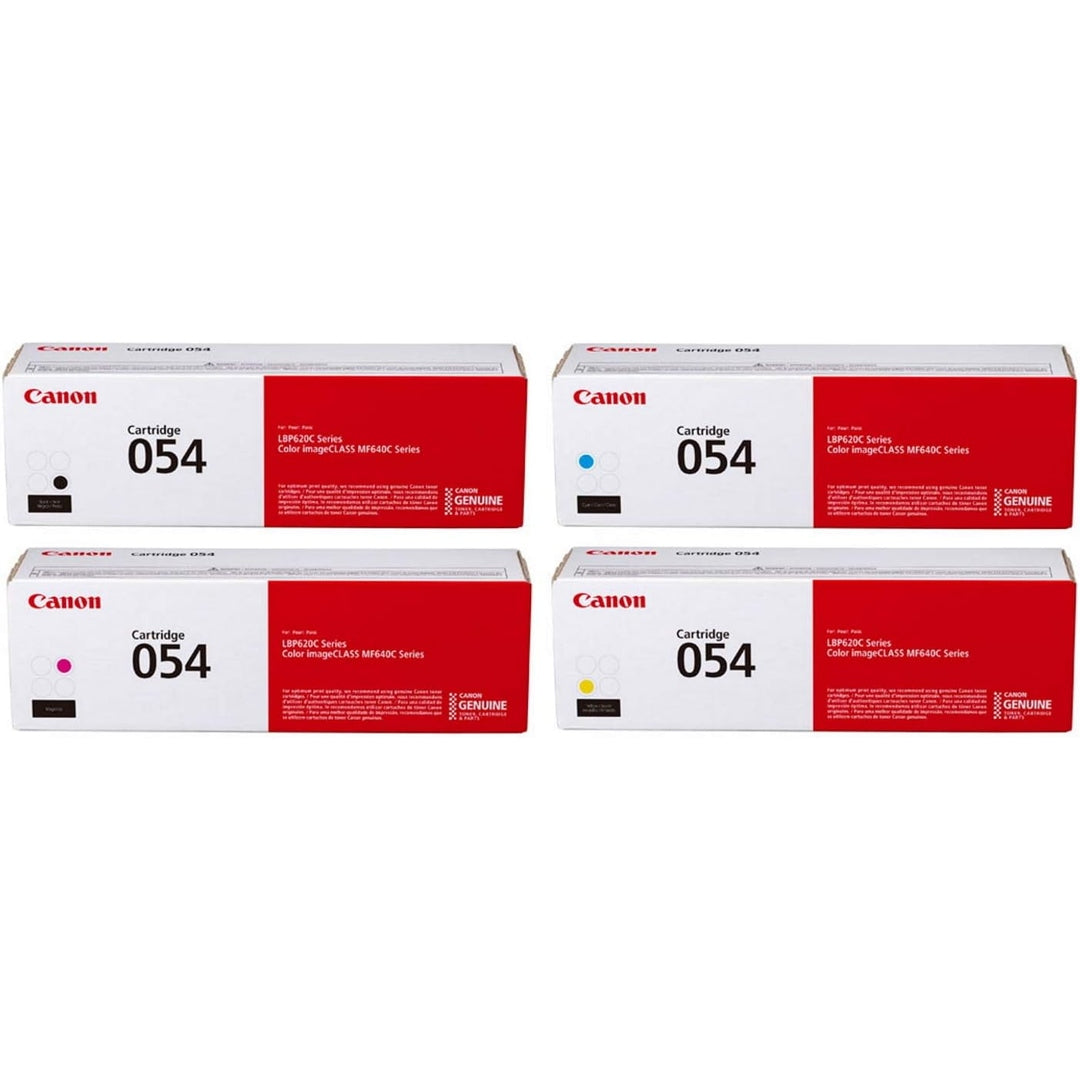 Canon Genuine 054 Toner Cartridge Set (CRG-054)