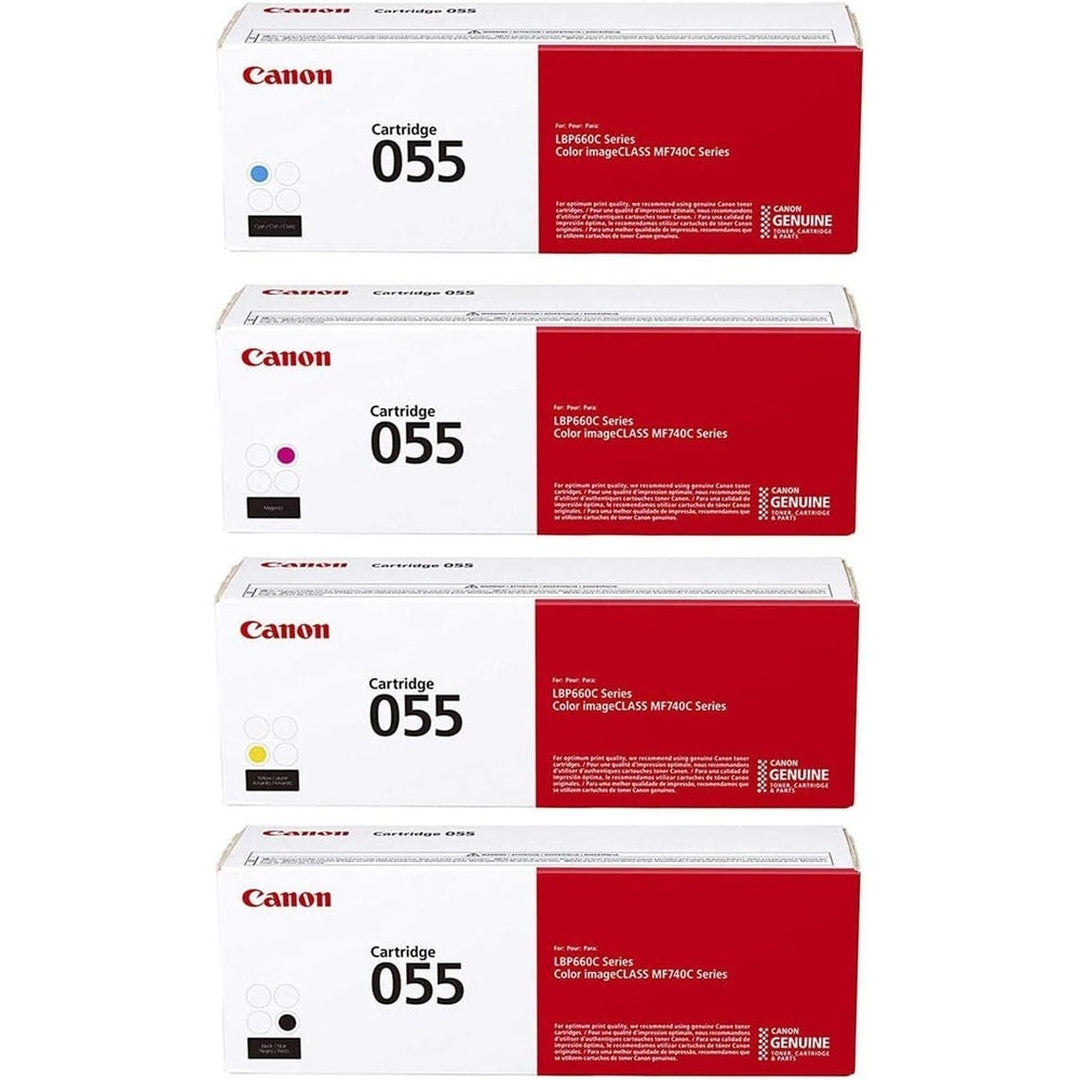 Canon CRG 055 Standard Capacity Toner Cartridge Set