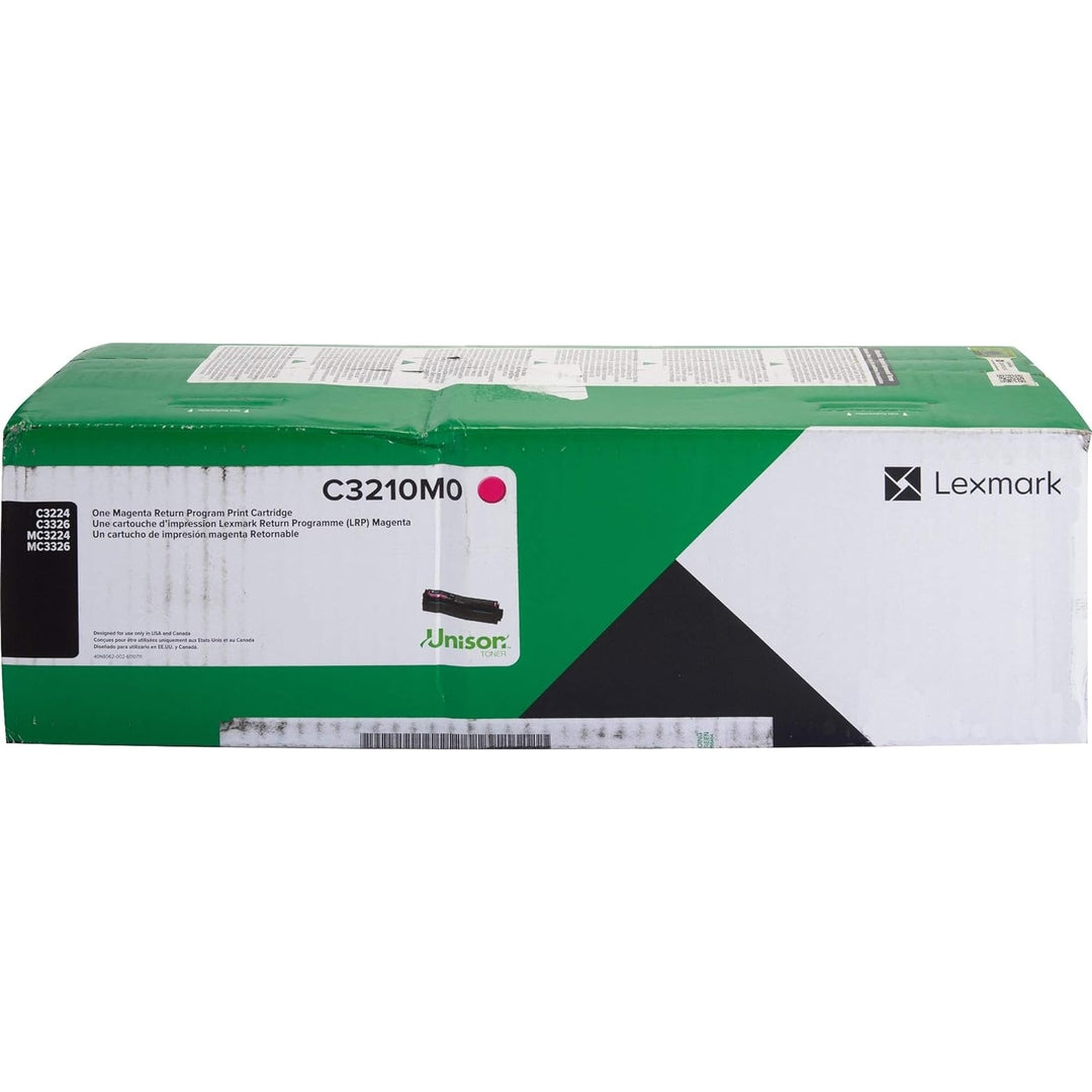 Lexmark, LEXC3210M0, C3210M0 Magenta Return Program Print Cartridge