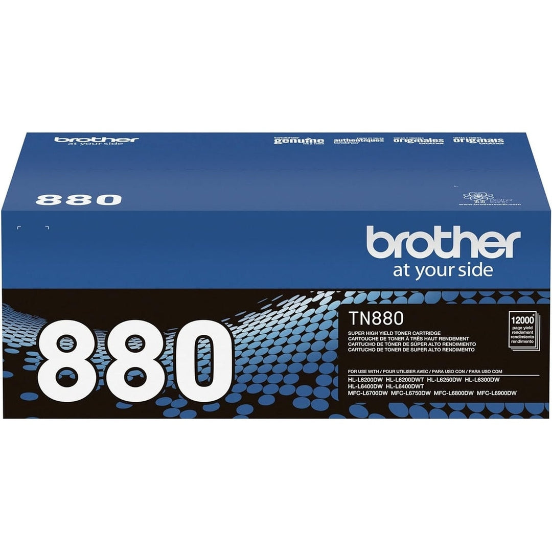 Brother Genuine Super High Yield Toner Cartridge, TN880,