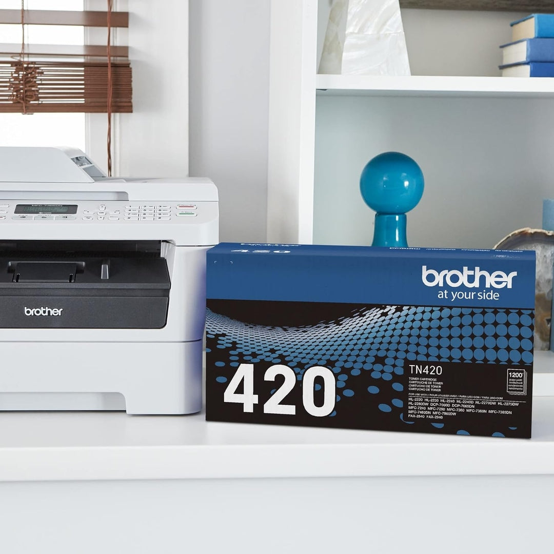 Brother Genuine TN420 Mono Laser Toner Cartridge