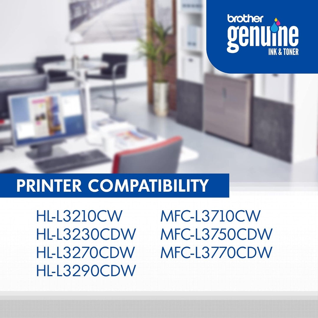 Brother Genuine TN227M, High Yield Toner Cartridge,