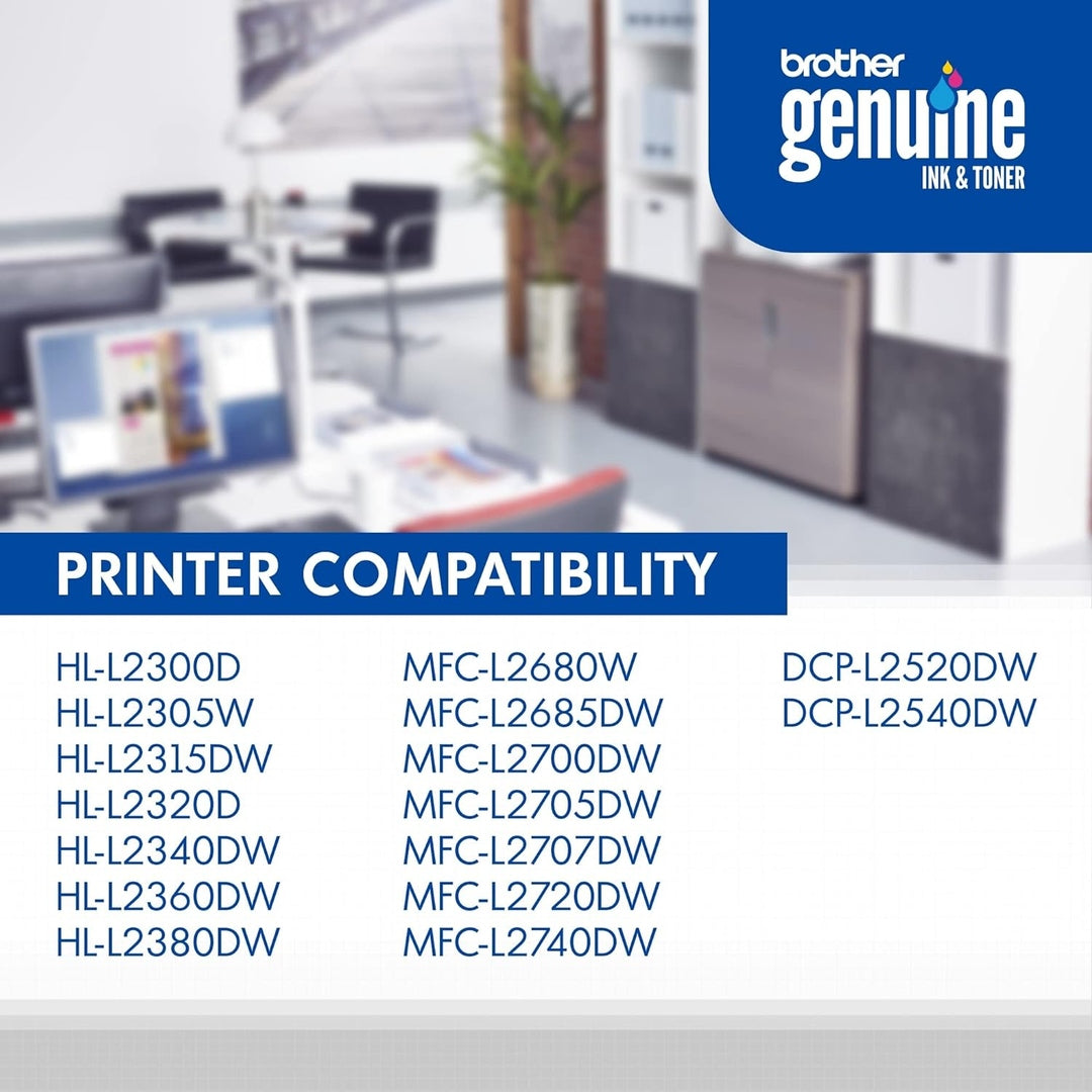 Brother Genuine High Yield Toner Cartridge, TN660,