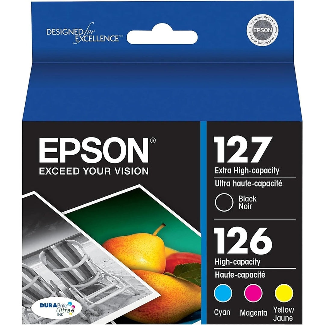 EPSON 127 DURABrite Ultra Ink Black & Color Combo Pack