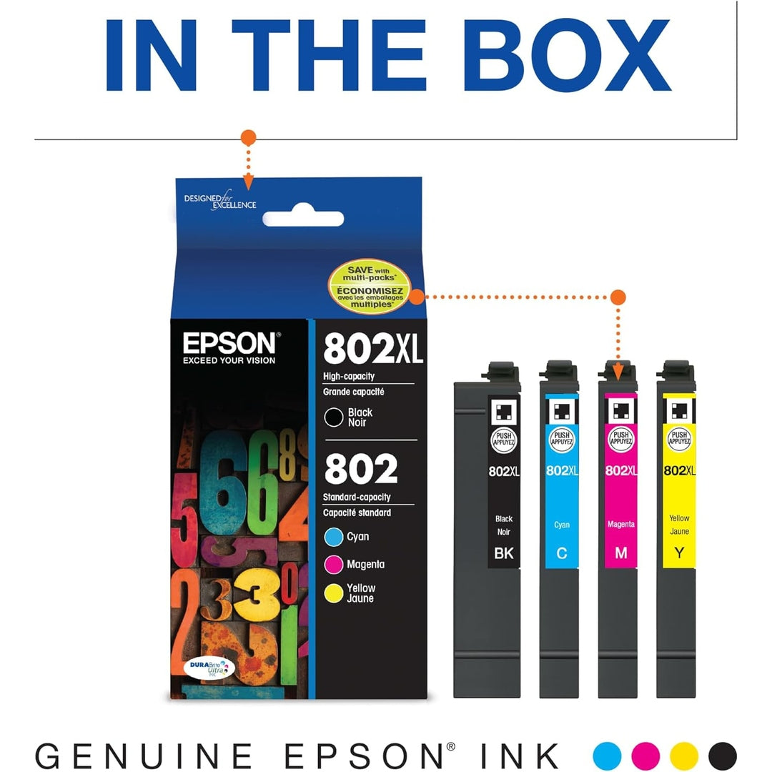 EPSON 802 DURABrite Set