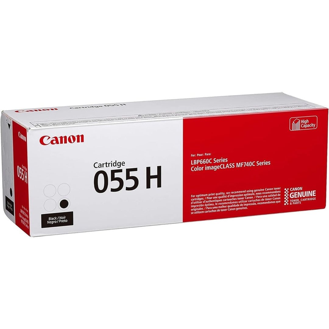 Canon Genuine Toner, Cartridge 055 Black, High Capacity (3020C001) 1 Pack Color