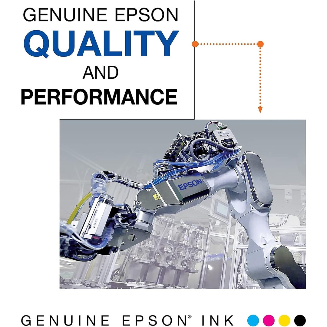 EPSON 702 DURABrite Ultra Ink High Capacity Cyan Cartridge (T702XL220-S)