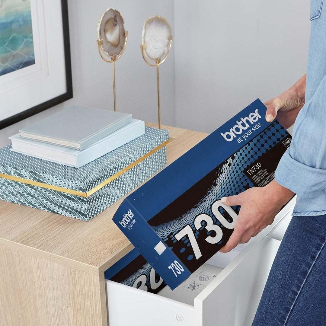 Brother Genuine Standard Yield Toner Cartridge, TN730,
