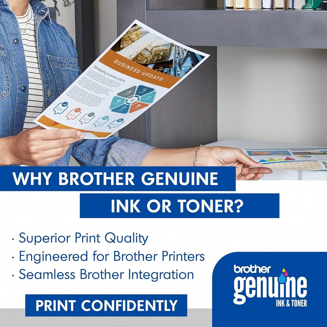 Brother Genuine TN227M, High Yield Toner Cartridge,