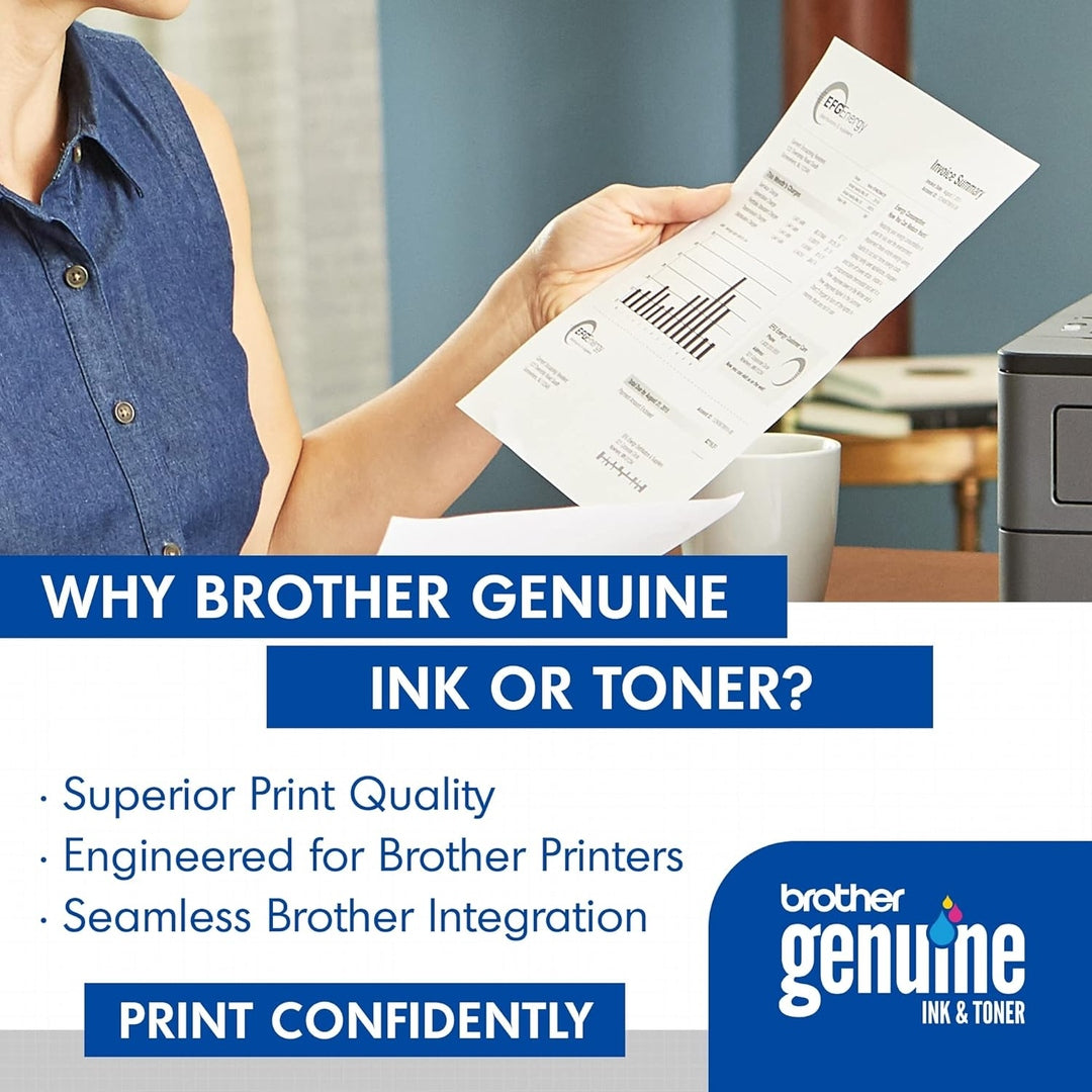 Brother Genuine High Yield Toner Cartridge, TN850,