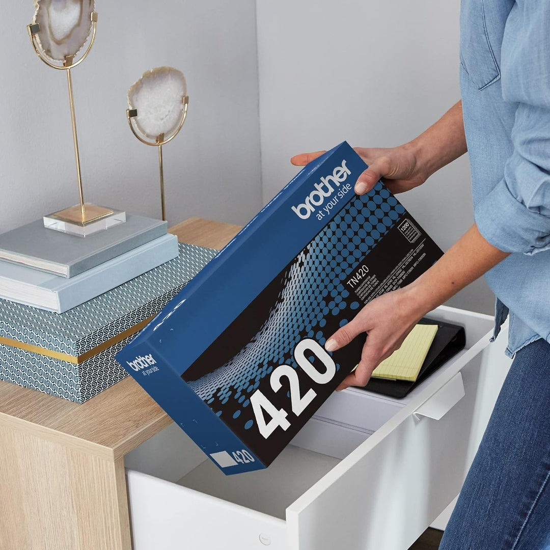 Brother Genuine TN420 Mono Laser Toner Cartridge